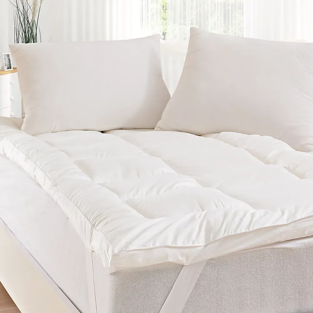 Sensei Maison Surmatelas de confort 3 cm percale de coton 700 g/m² 80x200 cm CONFORT SOFT* Surmatelas