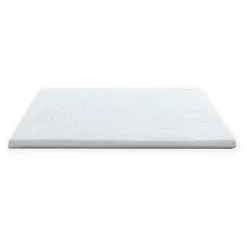 Idliterie Surmatelas déhoussable mousse haute résilience 35kg/m3 7 zones 180x200* Surmatelas