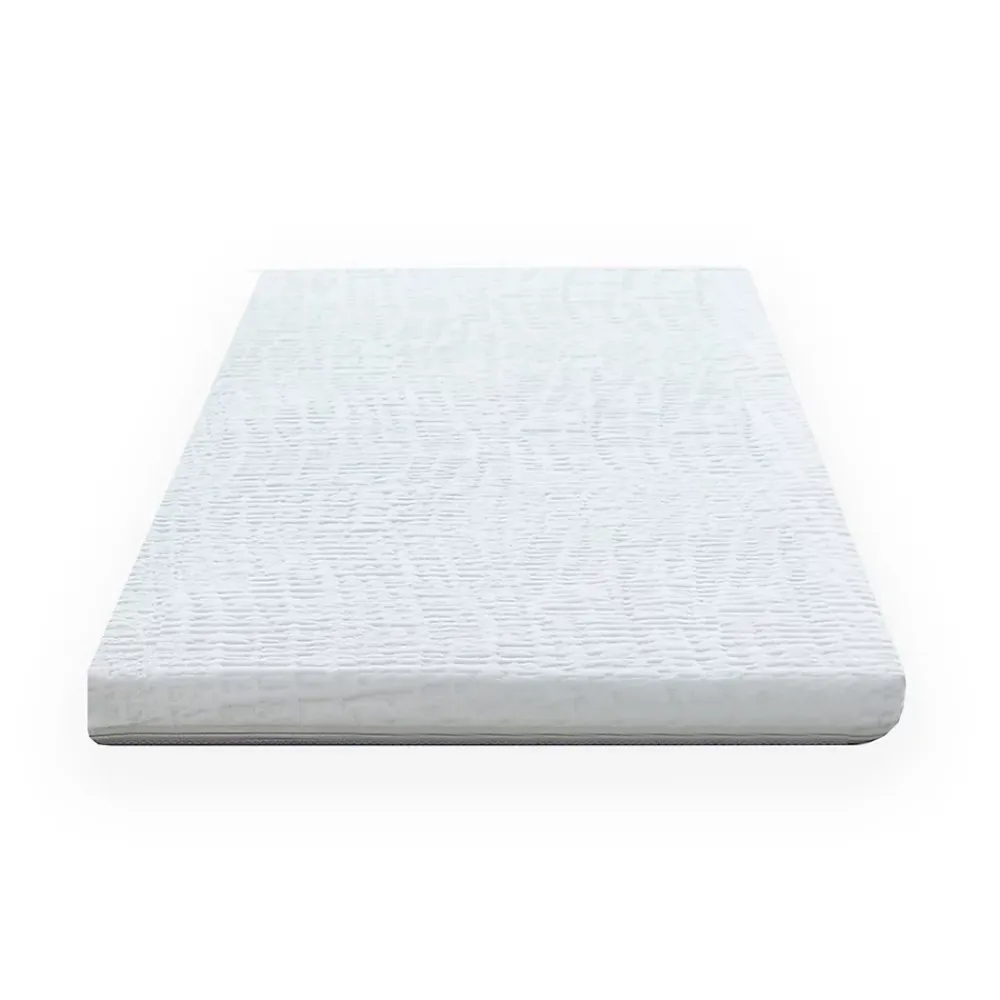 Idliterie Surmatelas déhoussable mousse à mémoire forme 50kg/m3 90x200* Surmatelas