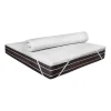 Talamo Italia Surmatelas double Sagittaire, Matelas avec ensemble d'oreillers, Surmatelas en mousse à mémoire de forme, 160x200xh5 cm* Surmatelas