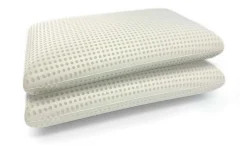 Surmatelas double Sagittaire, Ensemble matelas avec oreillers, Surmatelas en mousse à mémoire de forme, 140x190xh5 cm><noscript><img width=