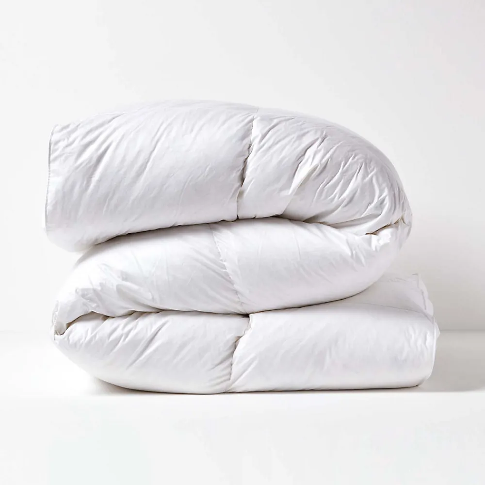 Surmatelas en plumes d'oies, 140 x 190 cm ->Homescapes Hot