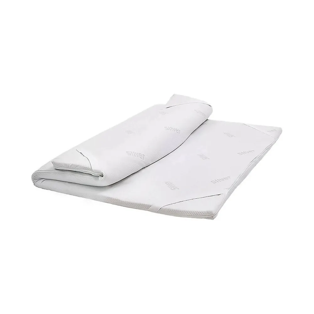 Surmatelas simple Dmammin, Surmatelas pour améliorer la posture, Surmatelas en mousse à mémoire de forme, 80x190xh5 cm>Talamo Italia Clearance