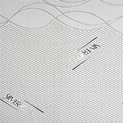 Materassiedoghe Sur-matelas 140x190 - Mousse à Mémoire De Forme - Epaisseur 5 cm - Revêtement Amovible Silver Fresh* Surmatelas
