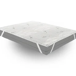 Sur-matelas 140x200 - Mousse à Mémoire De Forme - Epaisseur 5 cm - Revêtement Amovible Silver Fresh>Materassiedoghe Hot