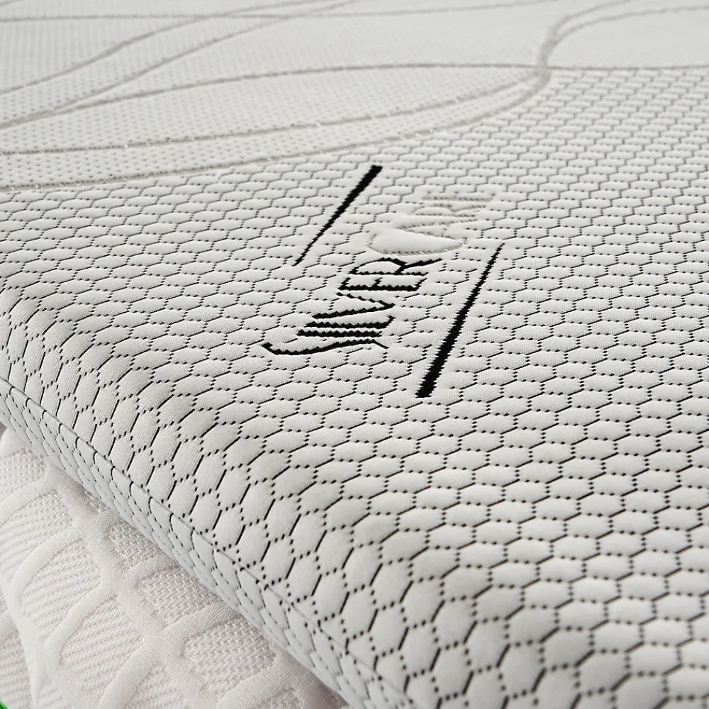 Sur-matelas 140x200 - Mousse à Mémoire De Forme - Epaisseur 5 cm - Revêtement Amovible Silver Fresh>Materassiedoghe Hot