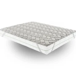 Materassiedoghe Sur-matelas 140x200 - Mousse à Mémoire De Forme De 5 Cm - Revêtement Silver Fresh* Surmatelas