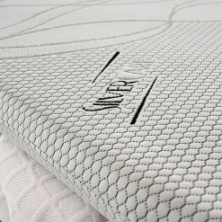 Materassiedoghe Sur-matelas 120x190 - Mousse à Mémoire De Forme - Epaisseur 5 cm - Revêtement Amovible Silver Fresh* Surmatelas