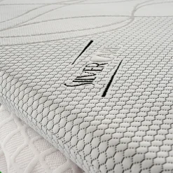 Sur-matelas 80x200 - Mousse à Mémoire De Forme - Epaisseur 5 cm - Revêtement Amovible Silver Fresh><noscript><img width=