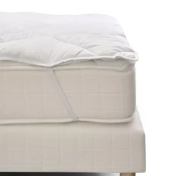 Bleu Calin Surmatelas 90x190 cm Confort Moelleux et Respirant LAVABLE À 95 C* Surmatelas
