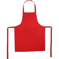 Atmosphera Créateur D'Intérieur Tablier - coton - rouge - 60x80 cm - Atmosphera* Boutis, Couvre-Lit, Édredon