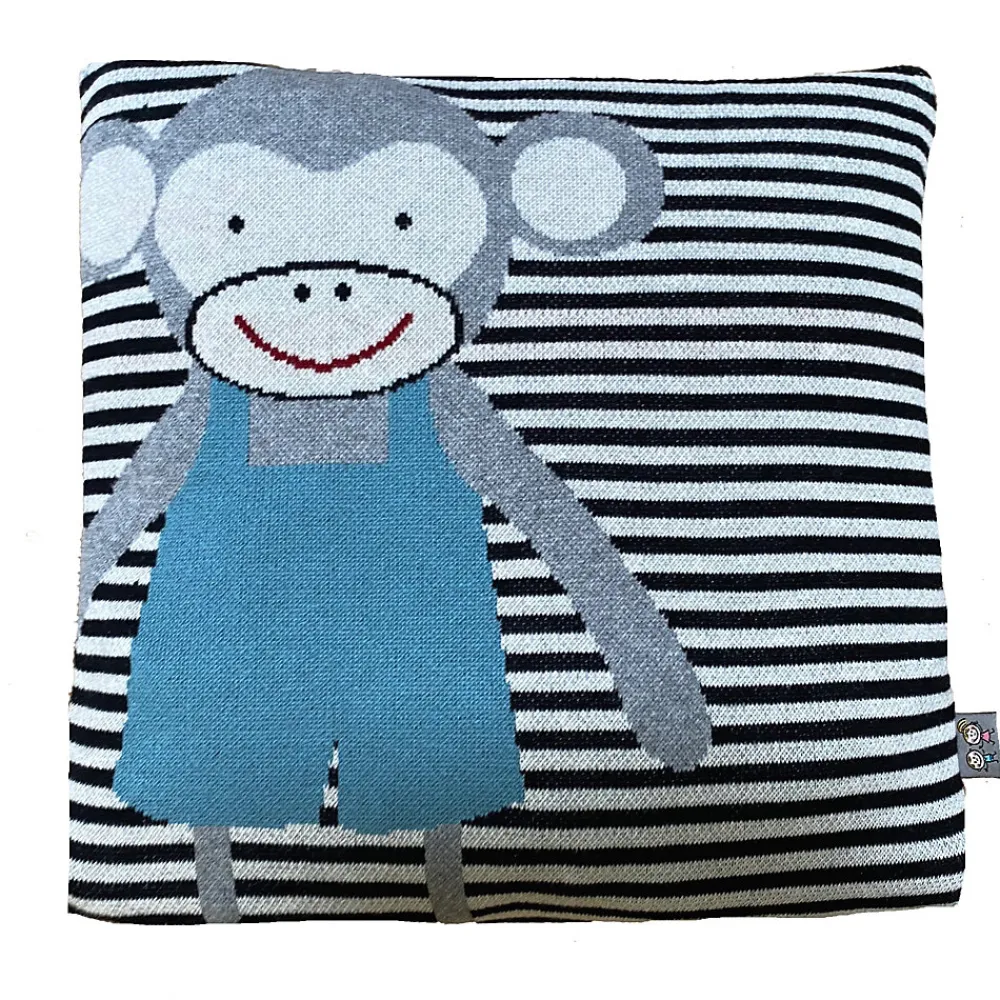 Taie de coussin en coton biologique SINGE>Sevira Kids Online