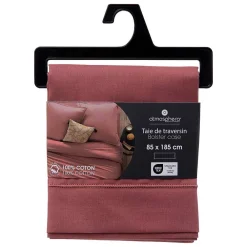Atmosphera Créateur D'Intérieur Taie de traversin Carina 85x185cm rose blush - Atmosphera* Boutis, Couvre-Lit, Édredon