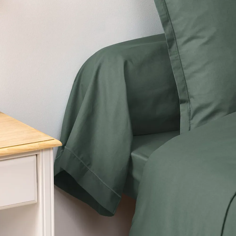 Atmosphera Créateur D'Intérieur Taie de traversin Carina 85x185cm vert céladon - Atmosphera* Boutis, Couvre-Lit, Édredon