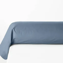 Taie de traversin Carina 85x185cm bleu orage - Atmosphera>Atmosphera Créateur D'Intérieur Clearance