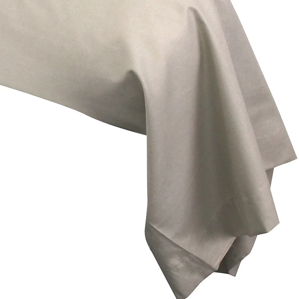 Taie de traversin uni 185X43 cm coton ALTO Chamois>Linnea