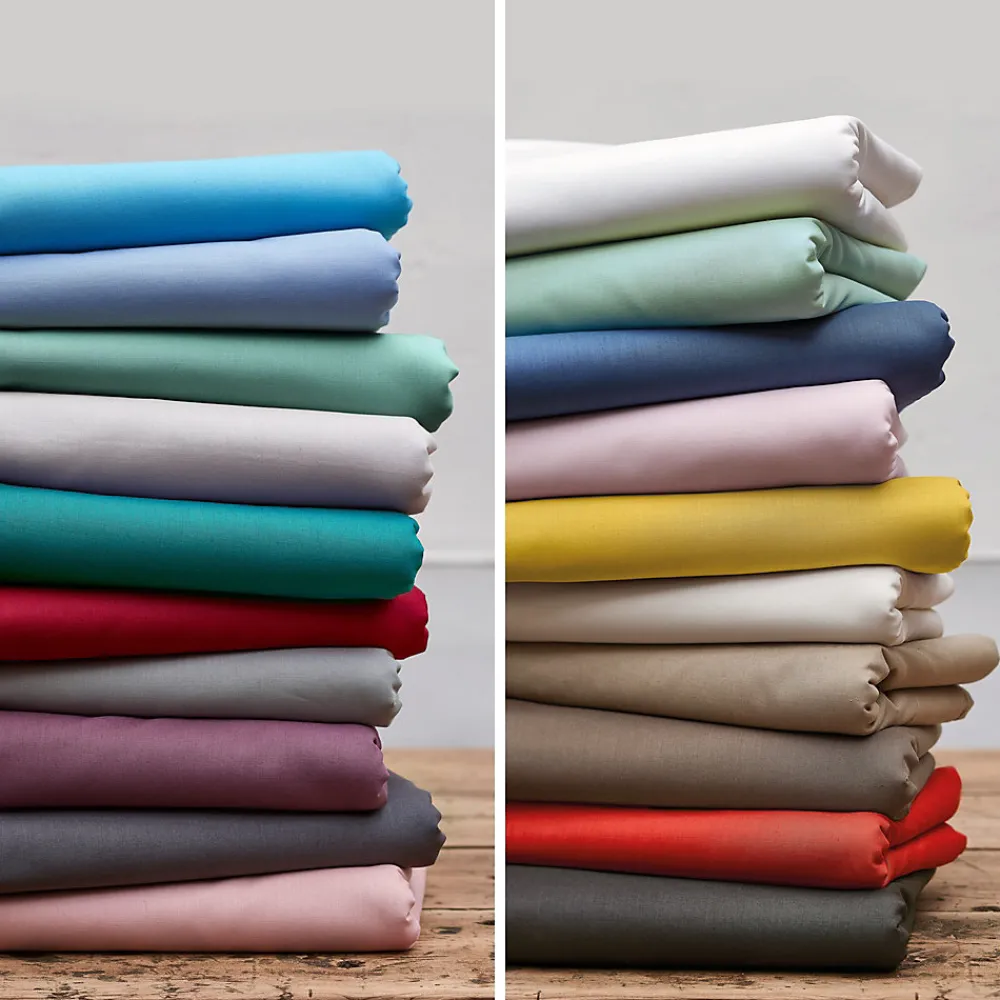 Taie de traversin uni 230X43 cm coton ALTO Chamois>Linnea Sale