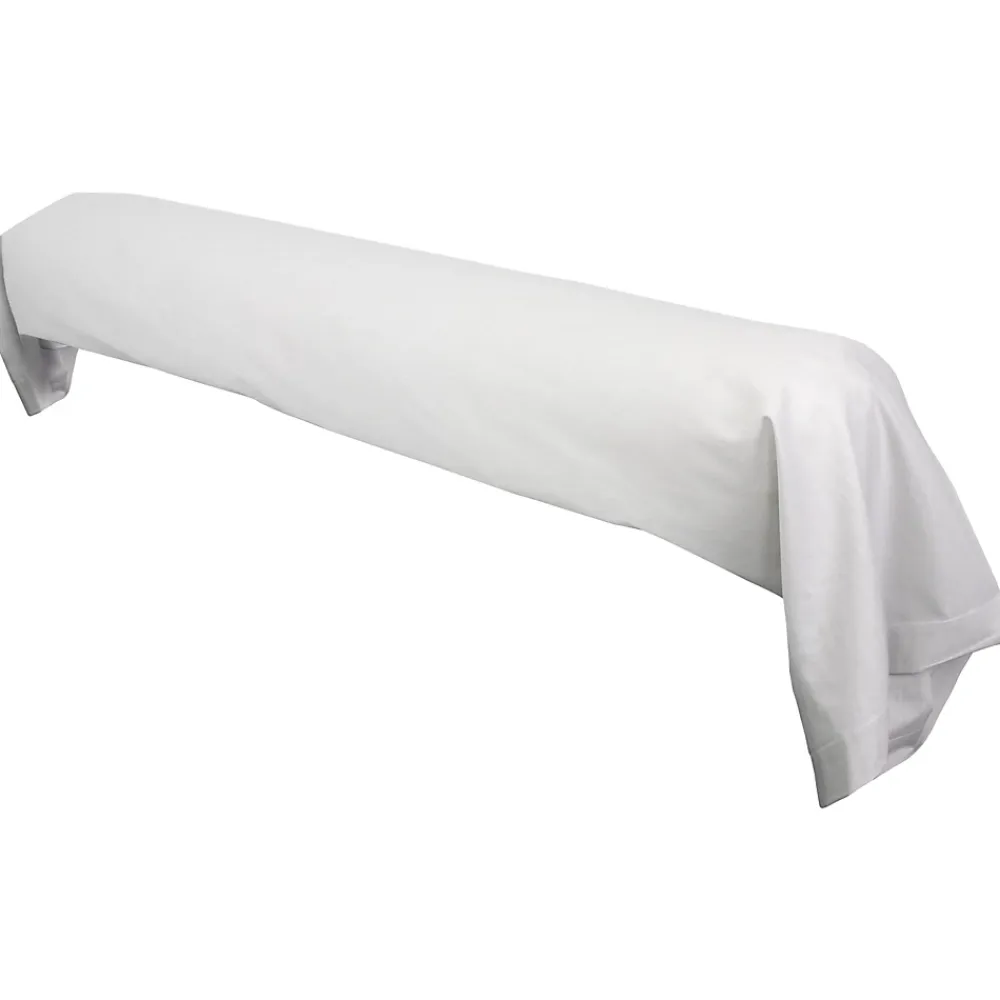 Linnea Taie de traversin uni 230X43 cm coton ALTO Calcium* Taie D'Oreiller