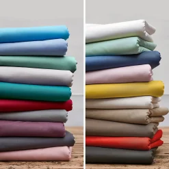 Taie de traversin uni 140x43 cm coton ALTO Chamois><noscript><img width=