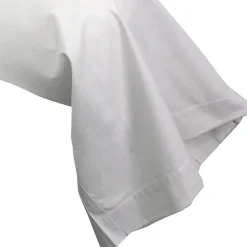 Taie de traversin uni 140x43 cm coton ALTO Calcium><noscript><img width=