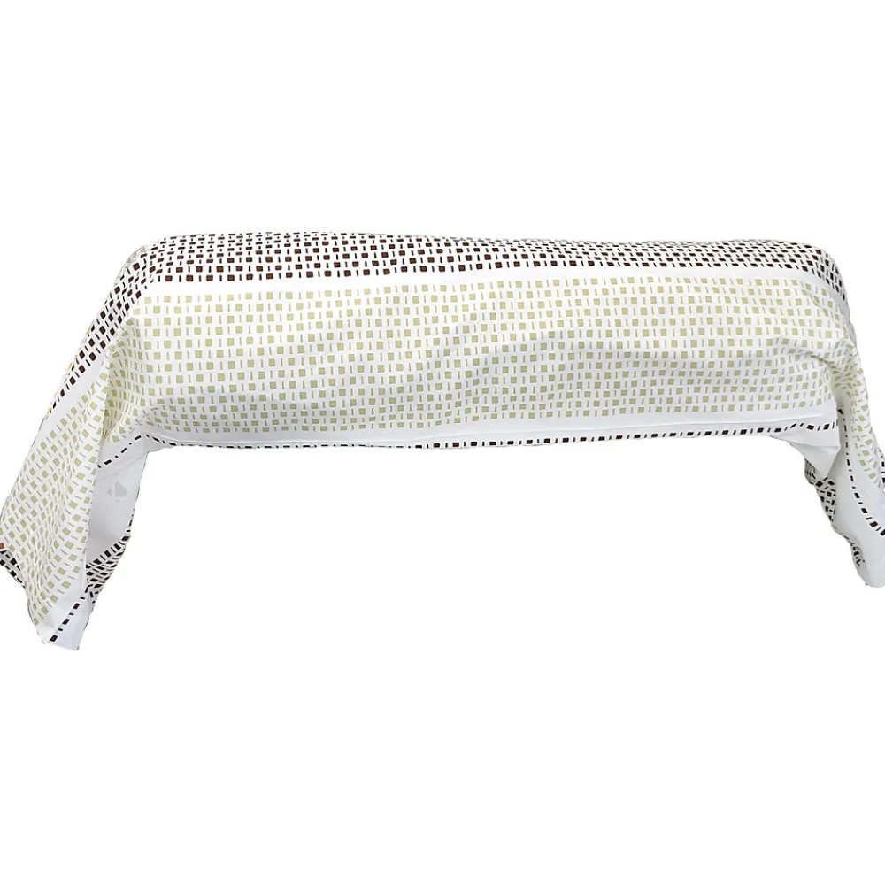 Taie de traversin 86X200 cm coton NIAGARA marron Châtaigne>Linnea Hot