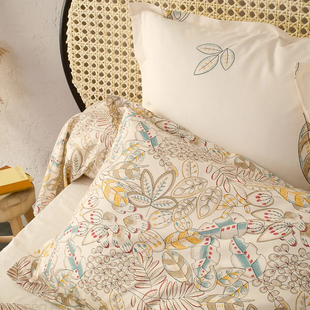 Taie de traversin 200x43 cm coton OKY écru Naturel>Linnea Discount