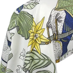 Taie de traversin 200x43 cm coton TOCO vert><noscript><img width=