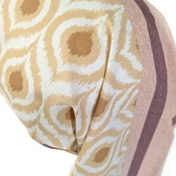 Linnea Taie de traversin 240x43 cm coton INOUK rose/beige* Taie D'Oreiller