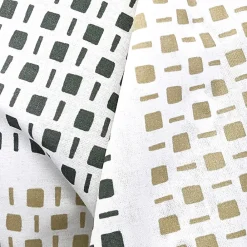 Taie de traversin 200x43 cm coton NIAGARA vert Kaki><noscript><img width=