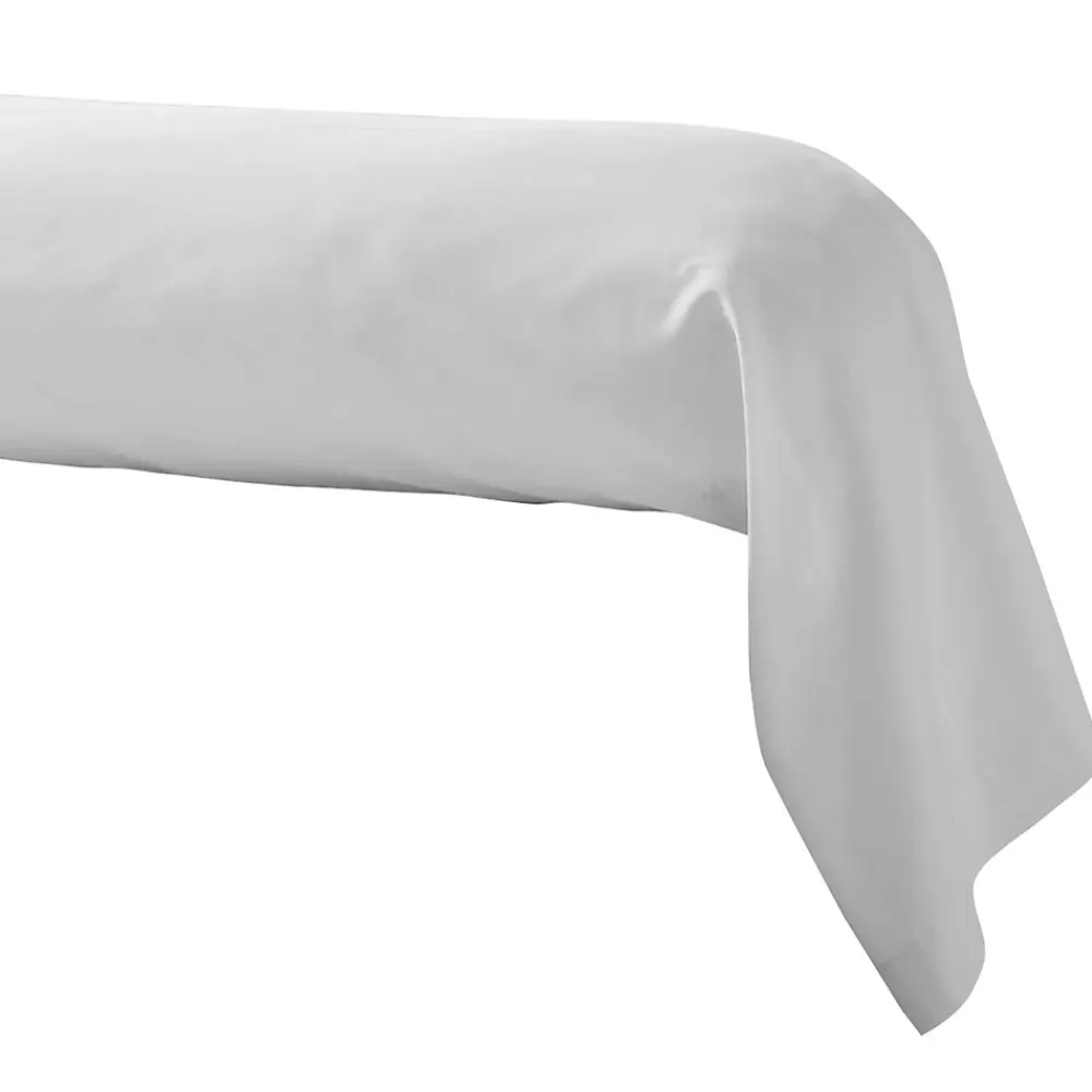 Taie de traversin 185x43 cm en satin de coton NINA blanc>Linnea Clearance