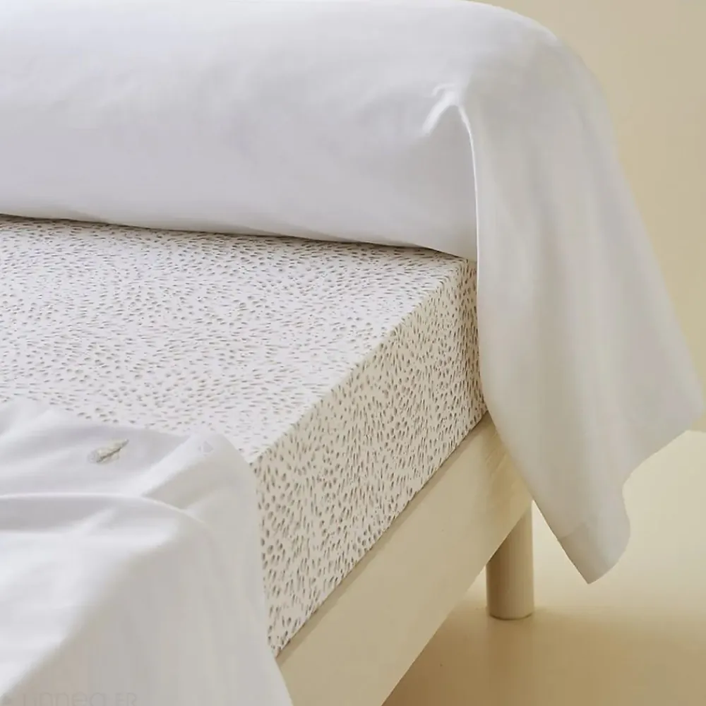 Taie de traversin 185x43 cm en satin de coton NINA blanc>Linnea Clearance
