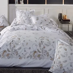 Taie de traversin 200x43 cm Percale pur coton PLUMES>Linnea Hot