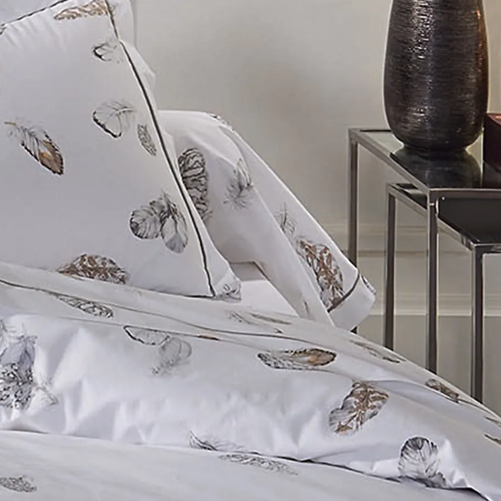 Taie de traversin 200x43 cm Percale pur coton PLUMES>Linnea Hot