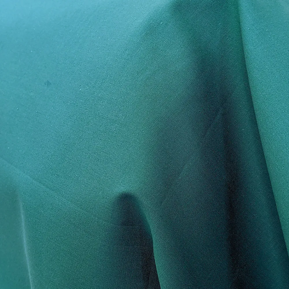 Taie de traversin 240x43 cm percale de coton GUSTAV vert Emeraude>Linnea Online