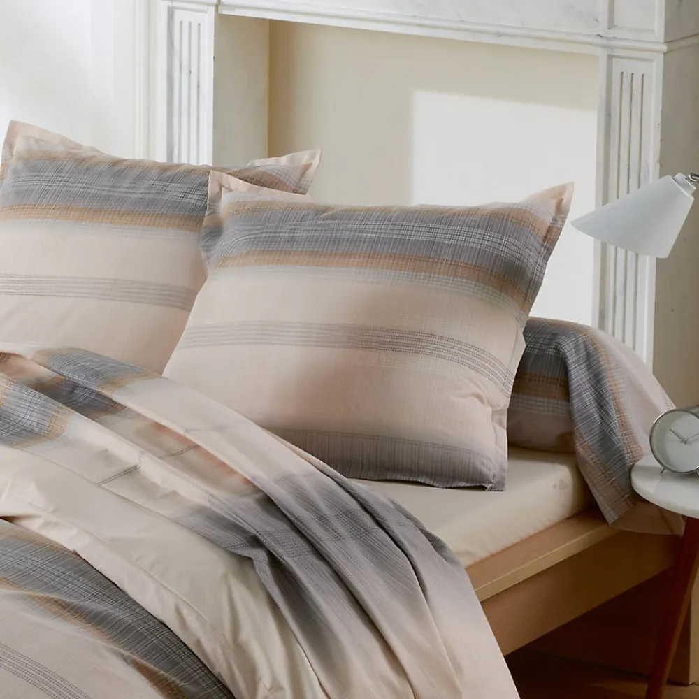 Taie de traversin 200x43 cm percale coton ESTEBAN Beige>Linnea Sale