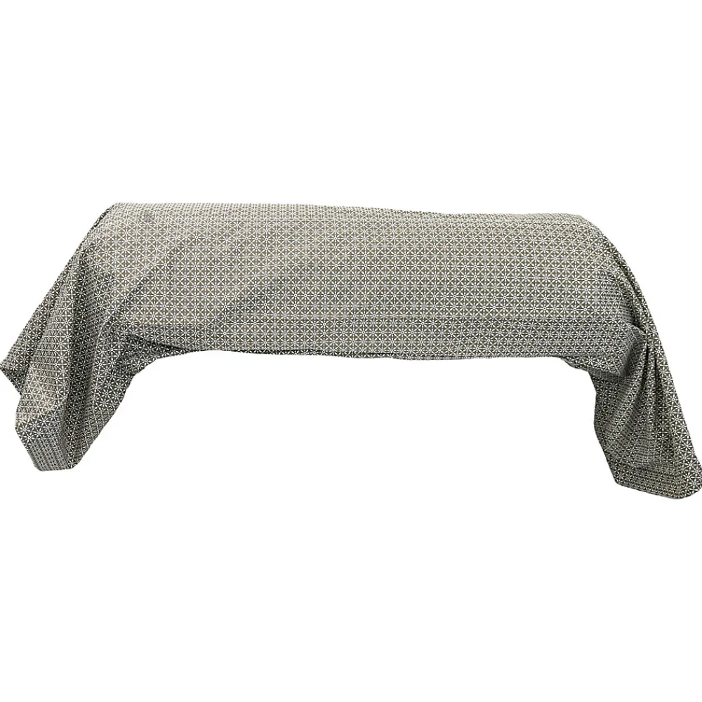 Taie de traversin 240x43 cm percale coton longues fibres GABIN marron>Linnea Clearance