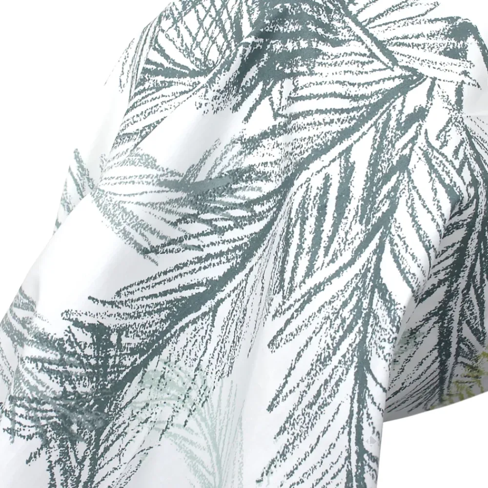 Linnea Taie de traversin 240x43 cm percale coton TRINIDAD mousson* Taie D'Oreiller