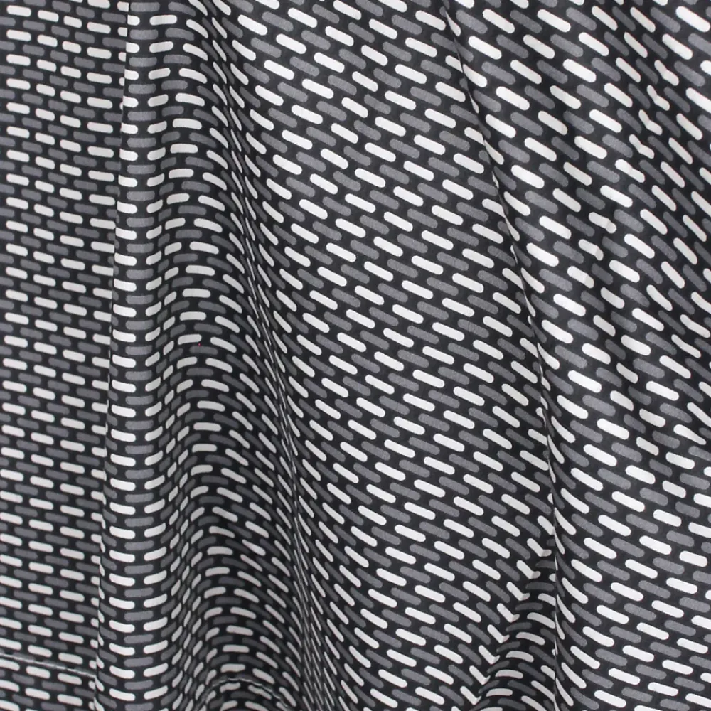 Linnea Taie de traversin 140x43 cm satin de coton ENZO noir* Taie D'Oreiller