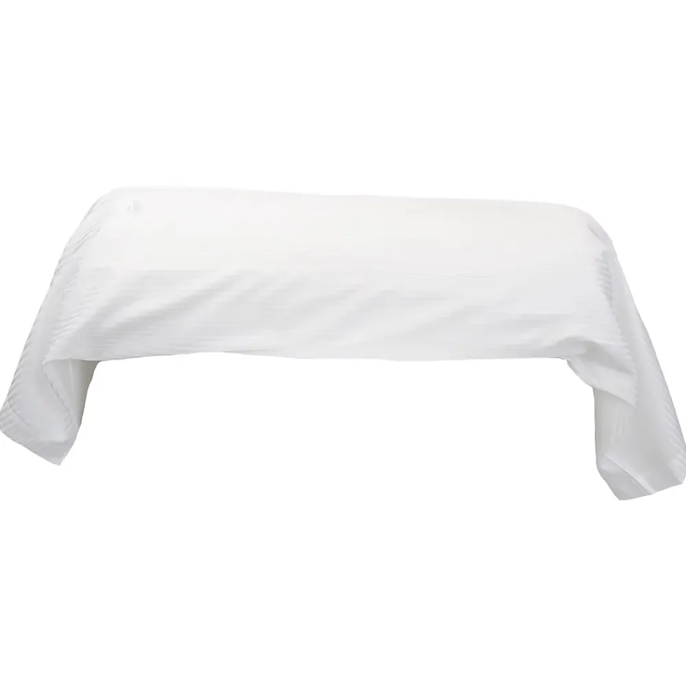 Linnea Taie de traversin 140x43 cm satin de coton GRAND HÔTEL blanc* Taie D'Oreiller