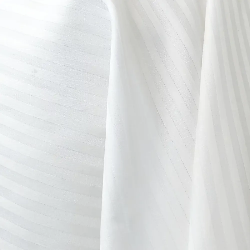 Linnea Taie de traversin 140x43 cm satin de coton GRAND HÔTEL blanc* Taie D'Oreiller