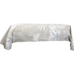 Taie de traversin 240x43 cm satin de coton CAYENNE beige ficelle>Linnea Sale