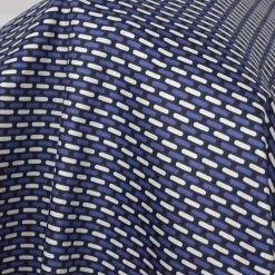 Taie de traversin 200x43 cm satin de coton ENZO bleu><noscript><img width=