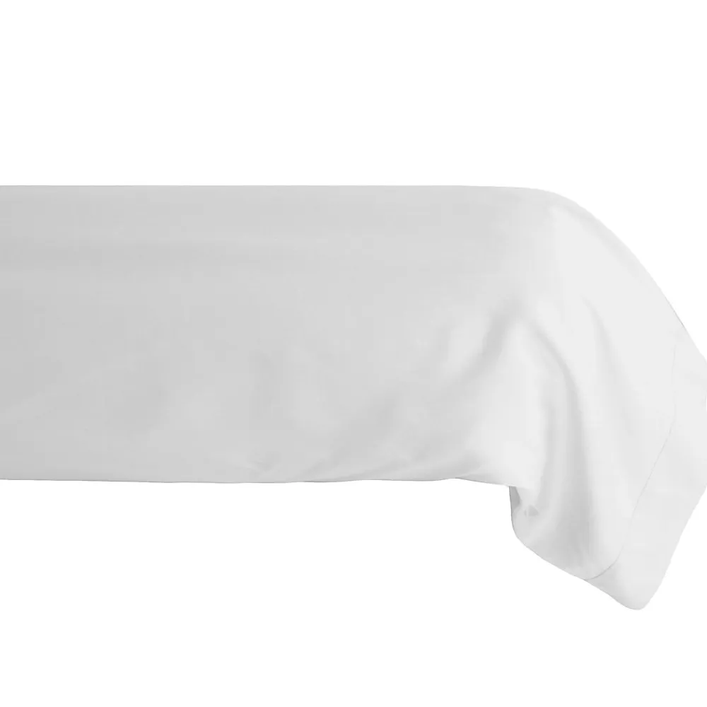 Linnea Taie de traversin 43x190 cm satin CONCERTO blanc Neige* Taie D'Oreiller