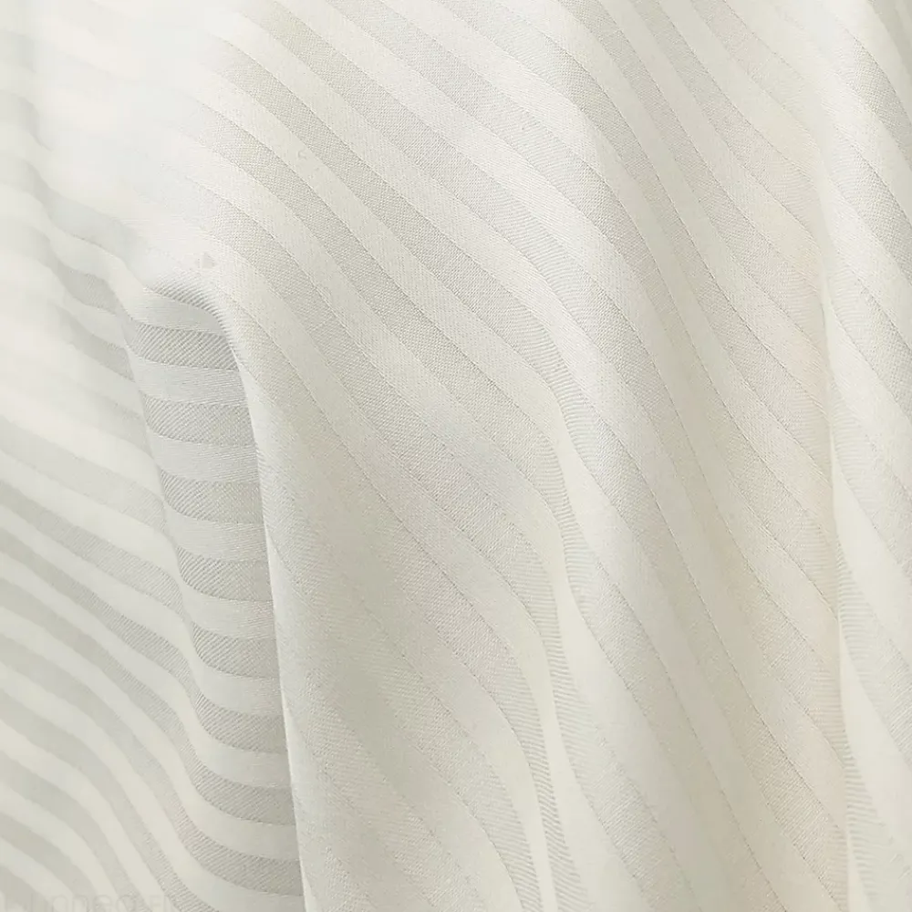 Linnea Taie de traversin 240x43 cm satin de coton GRAND HÔTEL marron sable* Taie D'Oreiller