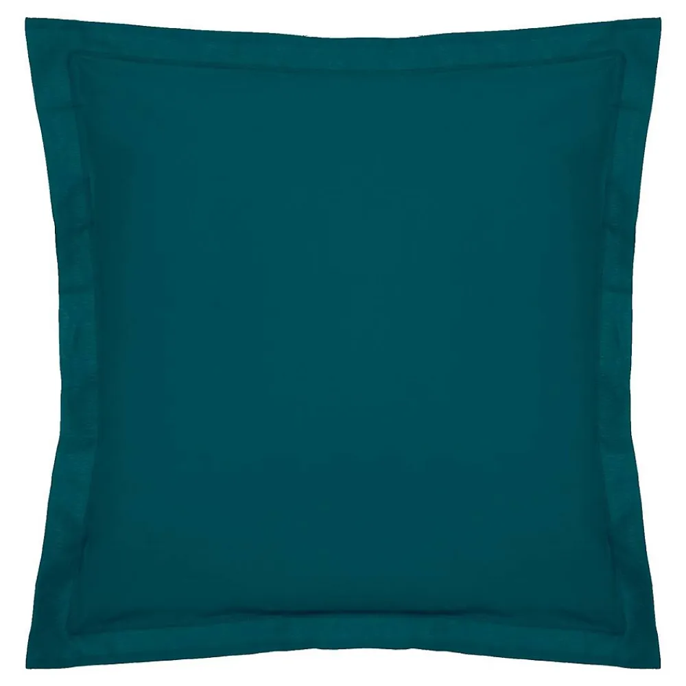 Atmosphera Créateur D'Intérieur Taie d'oreiller - coton - bleu - 63x63 cm - Atmosphera* Boutis, Couvre-Lit, Édredon