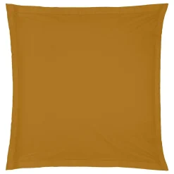 Taie d'oreiller - coton - mordoré - 63x63 cm - Atmosphera>Atmosphera Créateur D'Intérieur Sale