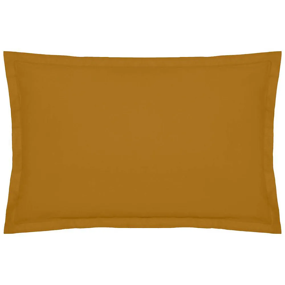 Taie d'oreiller - coton - mordoré - 50x70 cm - Atmosphera>Atmosphera Créateur D'Intérieur Hot