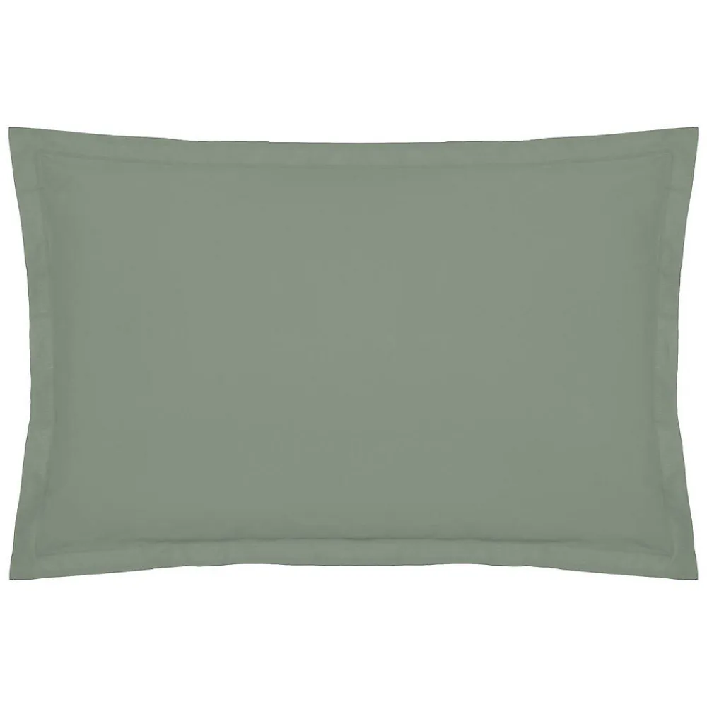 Taie d'oreiller - coton - vert - 50x70 cm - Atmosphera>Atmosphera Créateur D'Intérieur Best