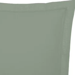 Atmosphera Créateur D'Intérieur Taie d'oreiller - coton - vert - 63x63 cm - Atmosphera* Boutis, Couvre-Lit, Édredon