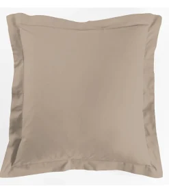 Douceur D'Intérieur Taie d'oreiller 57 fils sable 63x63cm - 63x63cm - Sable* Taie D'Oreiller